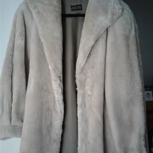 Sheared Canadian Beaver Coat